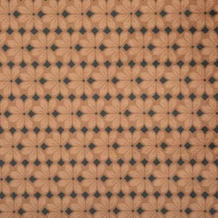 Stołek Jiling sześciokątny żółty