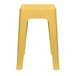 Stołek Spectra żółty z tworzywa