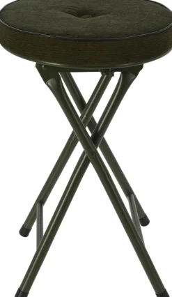 Stołek taboret Margo green składany