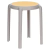 Stołek Zula szary