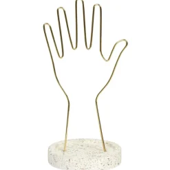 Stojak na biżuterię Arty złoty/ terrazzo