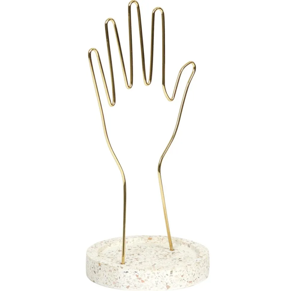 Stojak na biżuterię Arty złoty/ terrazzo