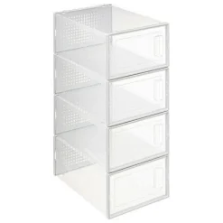 Stojak na buty Stak transparentny