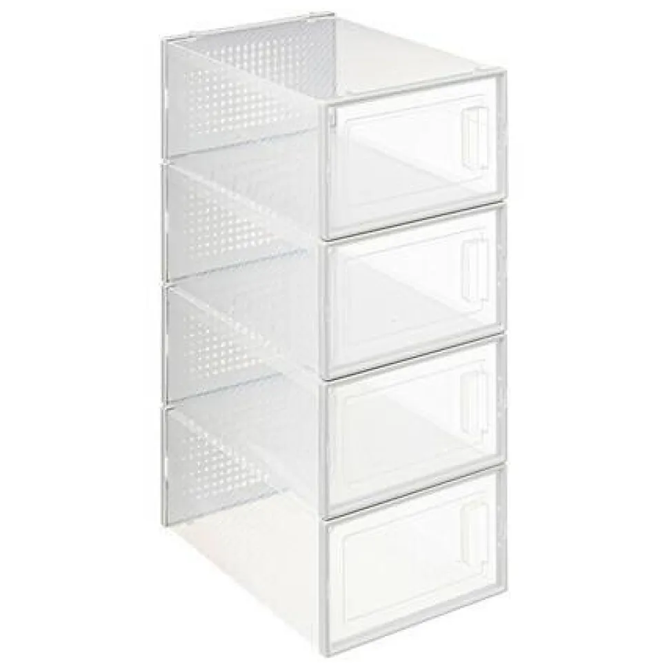 Stojak na buty Stak transparentny