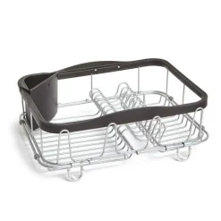 Stojak na naczynia Sinkin czarny/nikiel