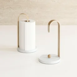 Stojak na ręczniki kuchenne Bellwood      naturalny