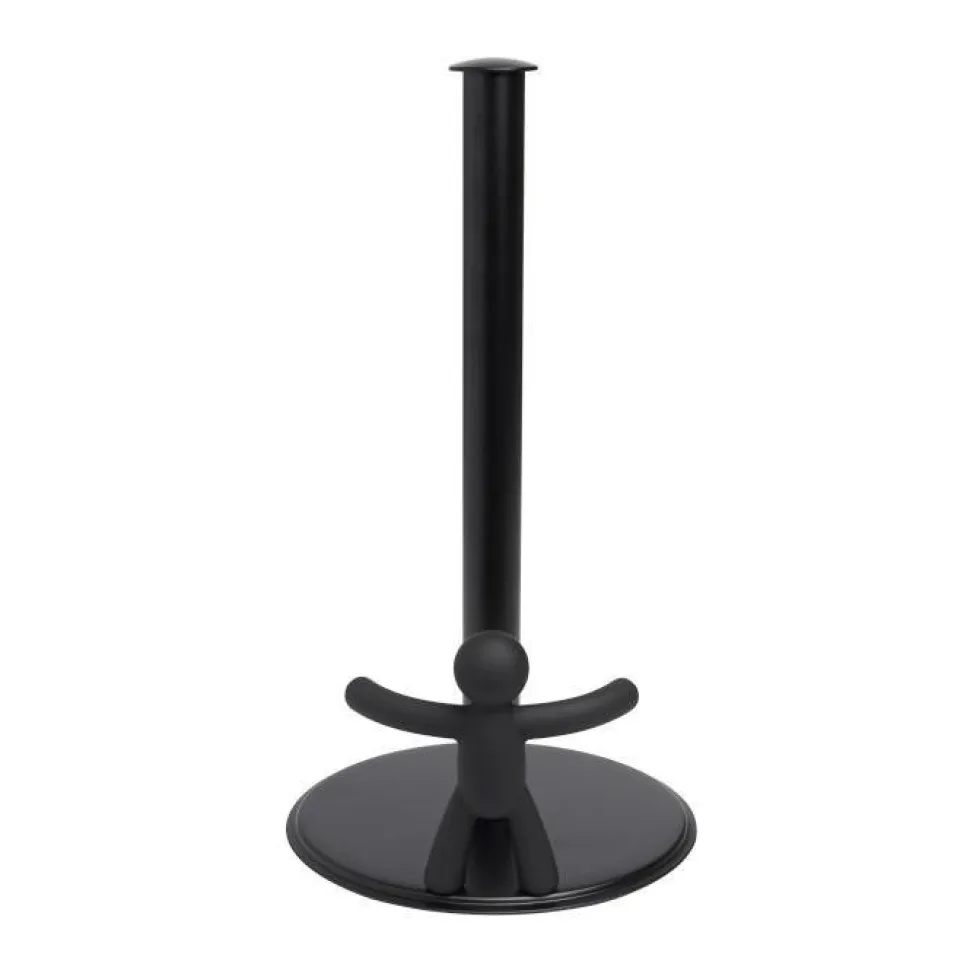 Stojak na ręczniki papierowe Buddy czarny