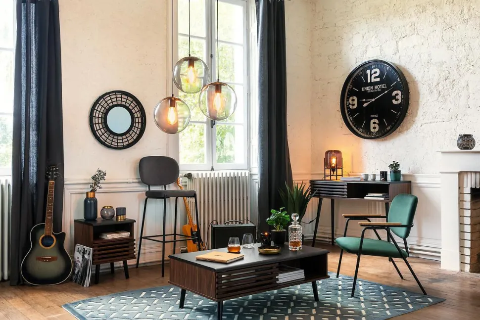 Stolik Asmar brązowa