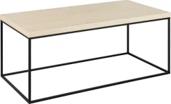 Stolik Barossa 110x55cm beżowy trawertyn