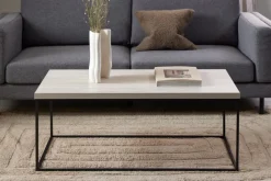 Stolik Barossa 110x55cm beżowy trawertyn