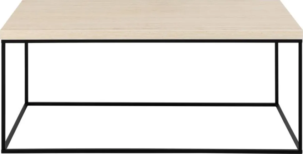 Stolik Barossa 110x55cm beżowy trawertyn