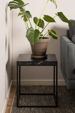 Stolik Barossa 40x40cm biały marmur