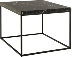 Stolik Barossa 60x60cm czarny marmur