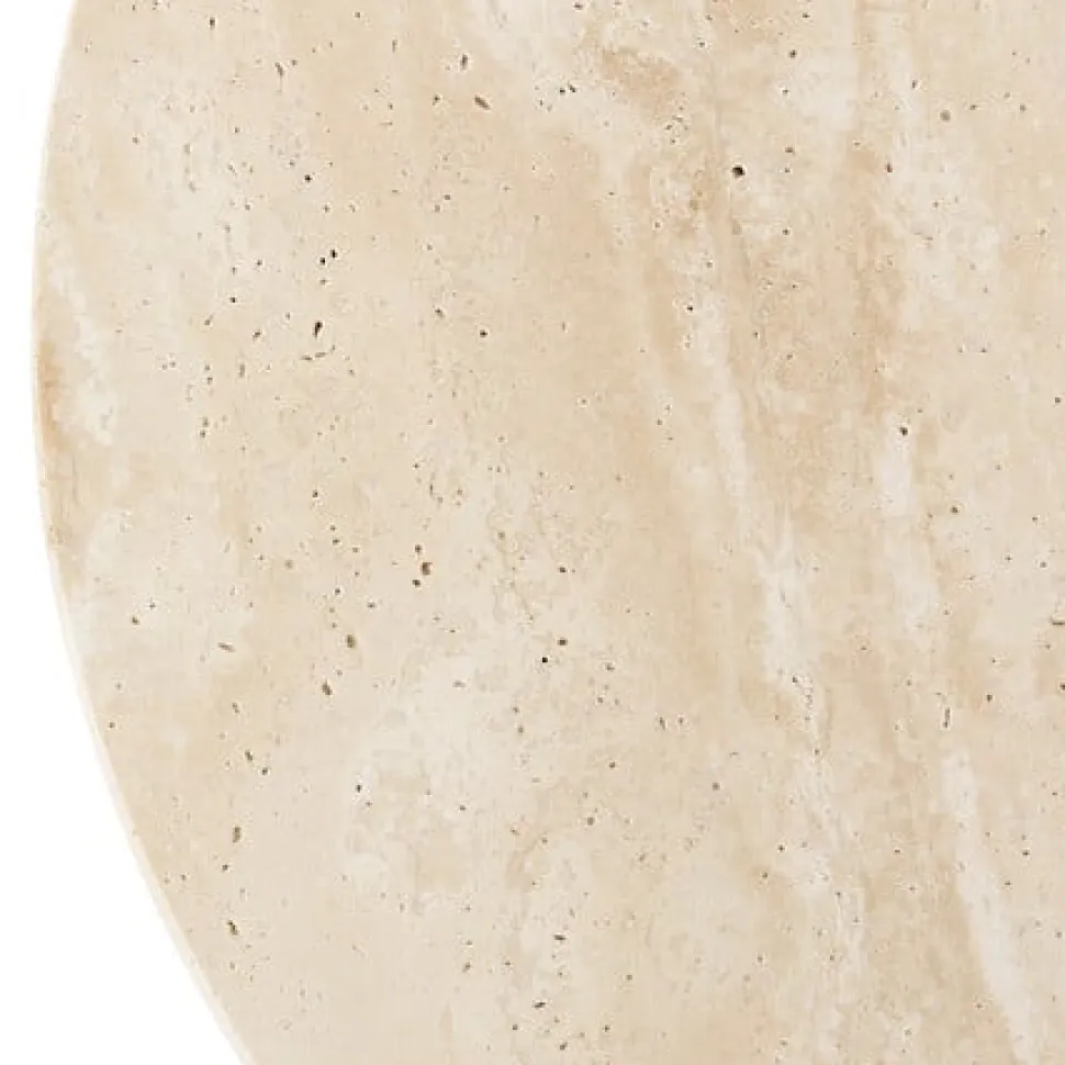 Stolik Celen trawertyn biały