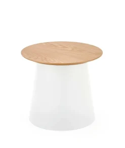 Stolik kawowy Alter S naturalny / biały