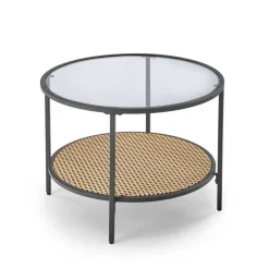 Stolik kawowy Bahama dymiony / naturalny