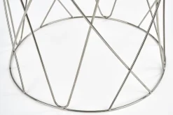 Stolik kawowy Borda chrom, szkło -