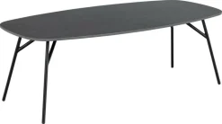 Stolik kawowy Caracas 120x60cm czarna ceramika