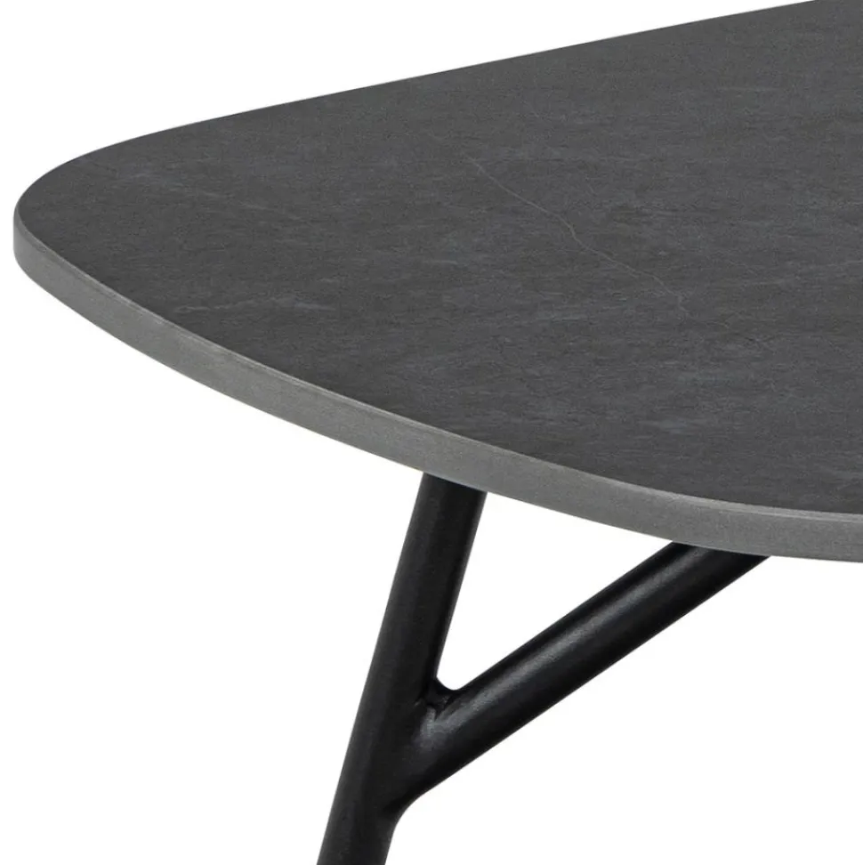 Stolik kawowy Caracas 120x60cm czarna ceramika