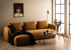 Stolik kawowy Caracas 120x60cm czarna ceramika