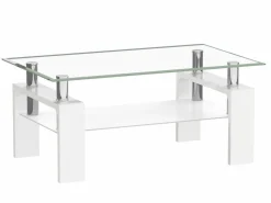 Stolik kawowy Carmy biały