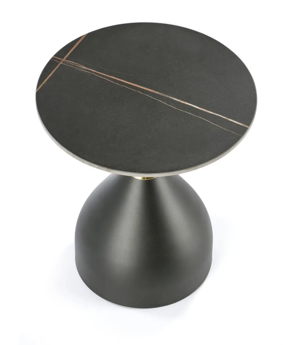 Stolik kawowy Cherka czarny marmur /