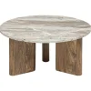Stolik kawowy Coppa marmur/mango
