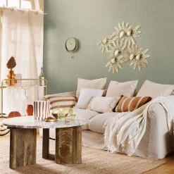 Stolik kawowy Coppa marmur/mango