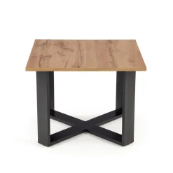 Stolik kawowy Cross dąb wotan/czarny