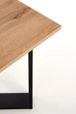 Stolik kawowy Cross dąb wotan/czarny