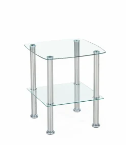 Stolik kawowy Crystello transparentny