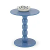 Stolik kawowy Deleyna niebieski