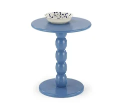 Stolik kawowy Deleyna niebieski