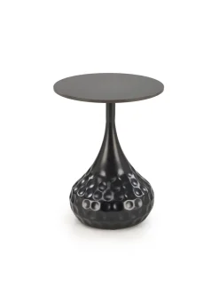 Stolik kawowy Drayden czarny              marmur/czarny