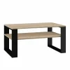 Stolik kawowy Ethan dąb sonoma/czarny