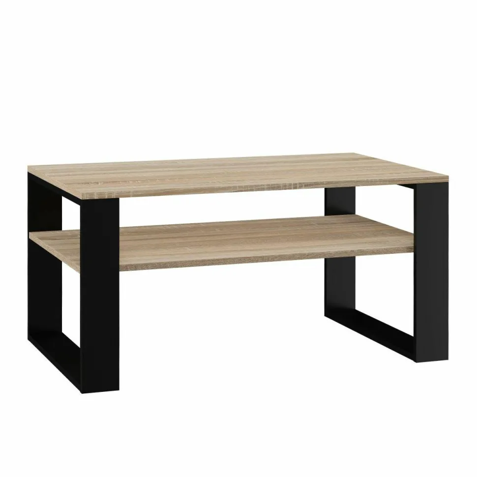 Stolik kawowy Ethan dąb sonoma/czarny