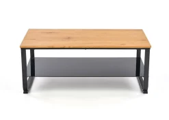 Stolik kawowy Gartas dąb złoty / czarny