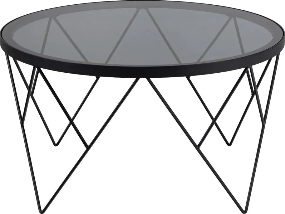 Stolik kawowy Halstow czarny