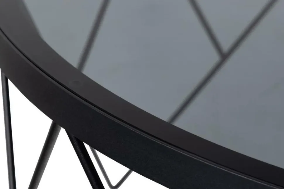 Stolik kawowy Halstow czarny