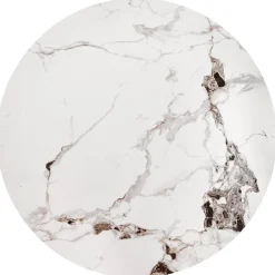 Stolik kawowy Javin M biały marmur/czarny