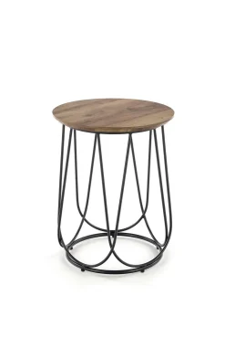 Stolik kawowy Jenna S czarny/orzechowy