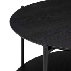 Stolik kawowy Kemi 63cm czarny