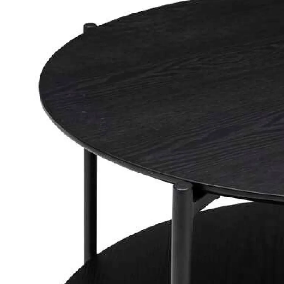 Stolik kawowy Kemi 63cm czarny