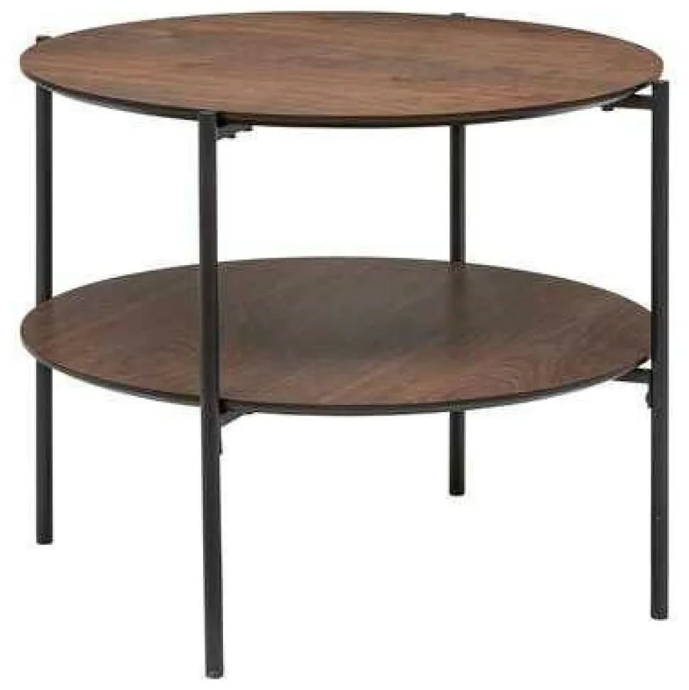 Stolik kawowy Kemi 63cm orzech