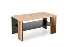 Stolik kawowy Kirsten dąb artisan/czarny