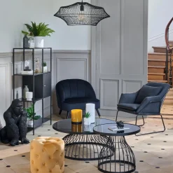 Stolik kawowy Kushi czarny