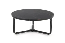 Stolik kawowy Lintica L czarny marmur/
