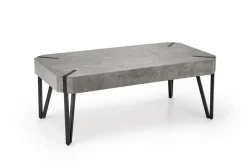 Stolik kawowy Lofty beton / czarny
