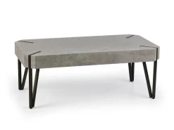 Stolik kawowy Lofty beton / czarny