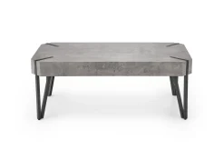 Stolik kawowy Lofty beton / czarny